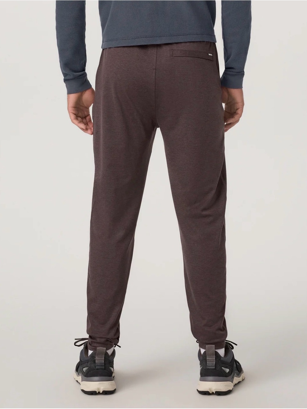 Vuori Men's Dark Brown Drawstring Joggers - Picture 2 of 15